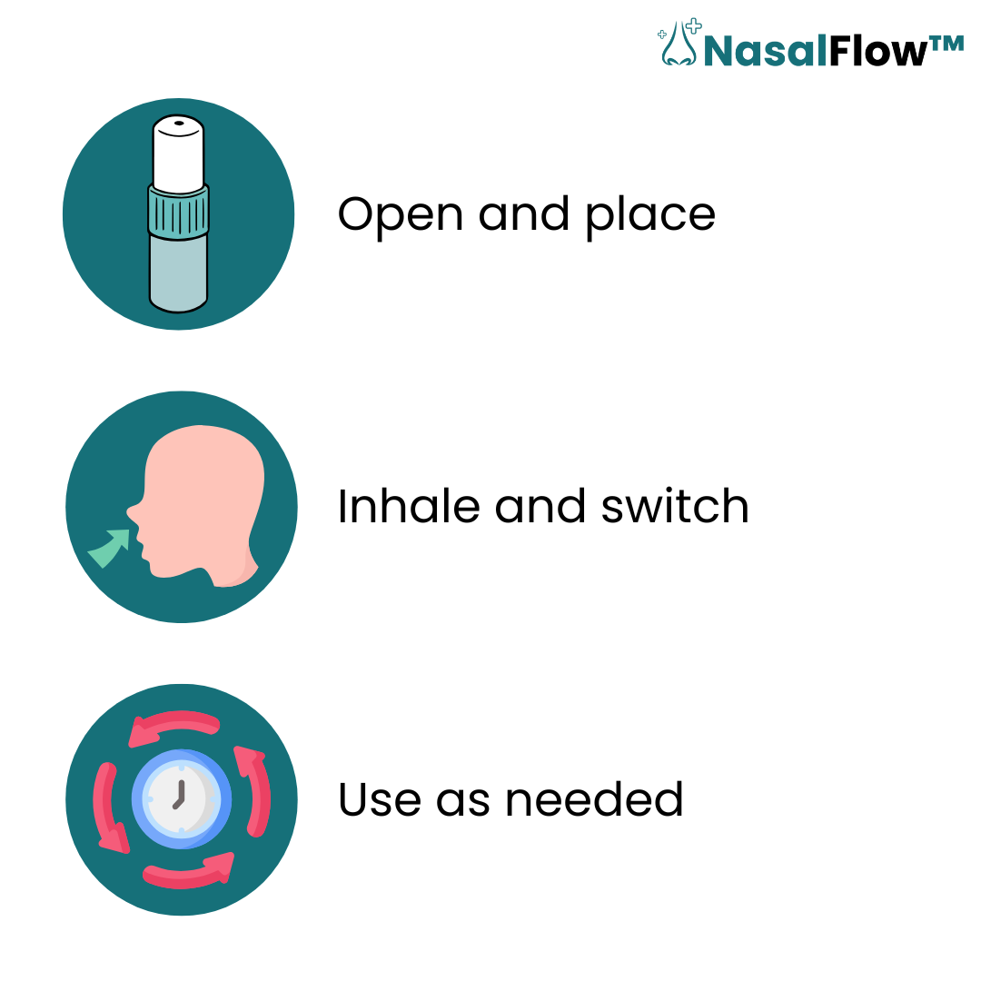 NasalFlow™ Nasal Inhaler